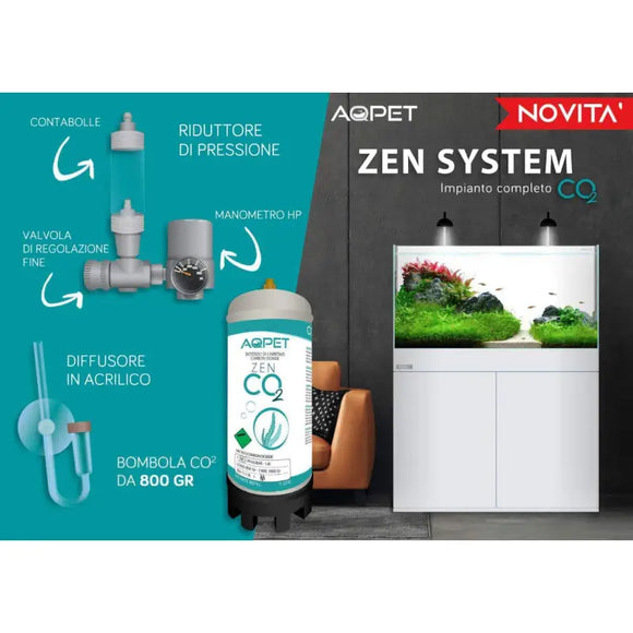 AQ PET Zen system CO2 - Impianto CO2 completo - IMPIANTI CO2